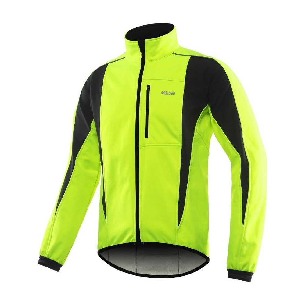 Winter Thermal Softshell Cycling Jacket Windproof… - image 1